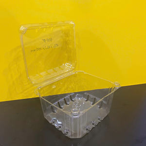 Super quality BPA Free Custom logo Food <b>Container</b> Fruit Fresh Keeping Packaging <b>Box</b> Food-grade PET Clear Plastic Cake <b>Box</b> 500gr - Product Image 4