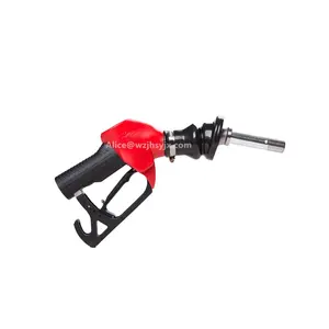 Automatic shut-off vapor recovery nozzle for gas station dispenser pistola