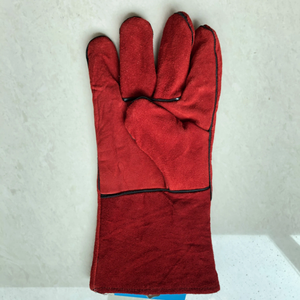 Gants de soudage TIG en cuir de haute qualité, gants de travail de sécurité, fournisseur d'usine du Pakistan, industriels - Product Image 4