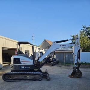 รถขุดขนาดเล็ก Bobcat ดีเซล ประสิทธิภาพสูง พร้อมปั๊มไฮดรอลิก KYB และระบบเกียร์ พร้อมระบบไฮดรอลิกเสริม - Product Image 2