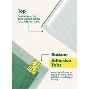 Almohadillas para Perros sin Fragancia para el Entrenamiento para Ir al Baño, Máxima Absorbencia, Absorben 2 Veces Más Rápido y 2 Veces Más Prevención de Fugas - Product Image 3