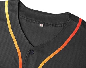 Professional Polyester <b>Baseball</b> <b>Jerseys</b> Factory With Embroidery Custom Logo For Club Uniforms Private Label OEM <b>Bulk</b> Supply - Product Image 3