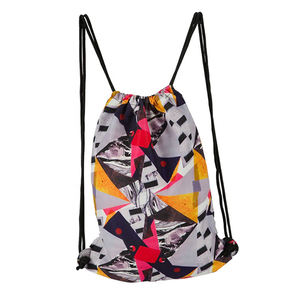 Sac à dos personnalisé en toile avec cordon de serrage, sublimation, luxe, écologique, imperméable, polyester, grand espace de rangement, logo en sublimation - Product Image 1