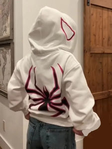 2026 men's and women's fashion hoodies with spider print hoodies for men and women high quality hoodies - Product Image 5