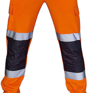 Pantalon de travail cargo droit décontracté pour homme de haute qualité, personnalisable, léger, avec poches pour genouillères et étui, séchage rapide - Product Image 5
