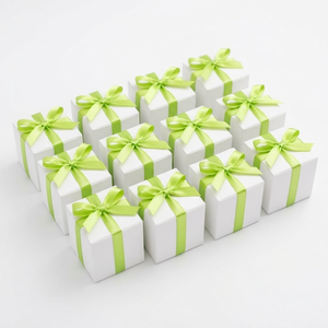 Ruban satin uni vert lime 6 mm, vente directe usine, 20 rouleaux x 8 mètres, pour mariages printaniers, étiquettes cadeaux, décoration de jardin, vente en gros - Product Image 4