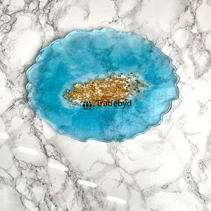 Bandeja Decorativa de Resina Hecha a Mano de Lujo, Bandeja para Servir con Diseño Personalizado, Calidad Premium para Restaurantes, Cafeterías, Hoteles, Tradebyd - Product Image 2