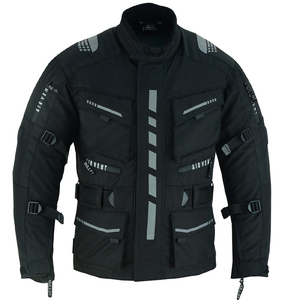 Combinaison de moto pour homme homologuée CE, veste et pantalon en velours côtelé imperméables, gants en cuir respirants, modèle à coutures invisibles - Product Image 3