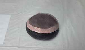 Taz วิกผมอินเดียแบบเชมมี่สำหรับผู้ชายวิกผมเบสแบบโมโนและผมปลอม-นุ่มน้ำหนักเบาเป็นมิตรกับสิ่งแวดล้อม - Product Image 3