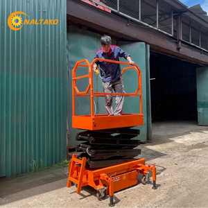 Plateforme élévatrice à ciseaux électrique Naltako 5m Mini, 300 kg, 220 V, élévateur à ciseaux hydraulique pour service en milieu intérieur - Product Image 2