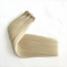 Ligne de cheveux naturelle, texture douce, teinte blanche, finition lisse, confortable, marque premium, cheveux brésiliens Remy, double trame machine - Product Image 3