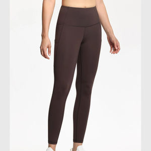 Women's High Waist Full Length Drawstring <b>Seamless</b> <b>Leggings</b>-Breathable Eco-Friendly Gym & Fitness Yoga Pants - Product Image 4