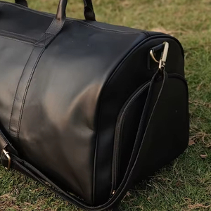 Bolsa de Viaje de Cuero Estilo Industrial de Alta Calidad, Impermeable, con Logotipo Personalizado, MOQ Bajo, Precio Razonable - Product Image 5