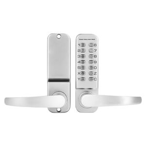 Serratura Meccanica per Porta con Tastierino a 14 Tasti, Maniglia in Acciaio Inossidabile Resistente all'Acqua - Product Image 3