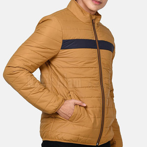 Blouson matelassé pour homme, design élégant et isolant, coupe confortable, idéal pour les activités de plein air en hiver, style urbain - Product Image 5