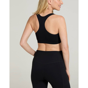 Soutien-gorge de sport OEM sexy grande taille à maintien élevé, avec logo frontal, motif uni, push-up, antichoc, pour fitness et yoga femme - Product Image 5