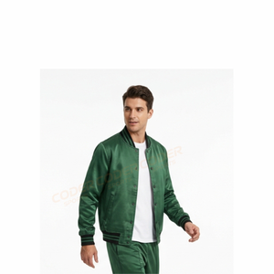 Veste en toile personnalisée Alcorn State University pour hommes, baseball, grande taille, col carré, style universitaire, coupe-vent, écologique - Product Image 6