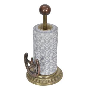 Support à mouchoirs de style fer à cheval antique, facilement transportable, décoration vintage, support à serviettes, porte-mouchoirs décoratif, accessoires de table - Product Image 2