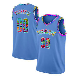 Maillot de basket-ball personnalisé unique, impression personnalisée, maillot de basket-ball tendance, gilet d'entraînement pour jeux en plein air, vêtements de sport unisexes - Product Image 3