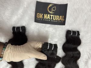 Extensiones de Cabello Ondulado Directo de Fábrica, Paquetes de Cabello Humano Remy para Mujer - Product Image 3