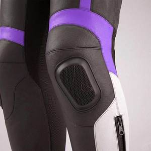 Traje de Motociclismo de Cuero para Hombre y Mujer, Transpirable, Protector, con Almohadillas de Protección, para Verano - Product Image 6