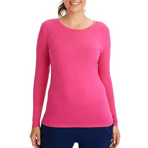 Hospital <b>Scrub</b> Undershirts Elastic Fabric Base Layer Shirts for Nurses Doctors Daily Work Wear - Product Image 1