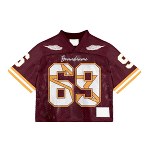 Womens Mesh <b>Football</b> <b>Shirt</b> Short Sleeve V Neck Breathable Polyester Adult Regular Fit - Product Image 1