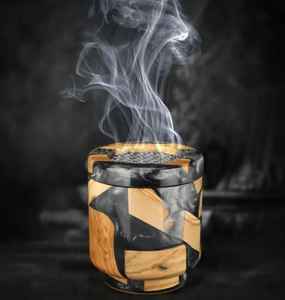 Buy Arabic Incense <b>Burner</b> New Arrival Religious Resin Wood Joint Incense Holder Bakhoor Incense <b>Burner</b> Low Price Incense <b>Burner</b> - Product Image 1