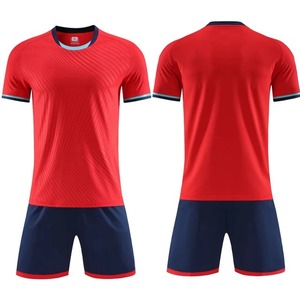 Camiseta de Fútbol Unisex Transpirable de Manga Corta 100% Poliéster Ropa Deportiva - Product Image 5