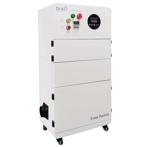 Purificador de Aire Industrial Móvil BM-302C – Filtración Profesional de Acero Inoxidable para Humo de Soldadura y Corte Láser - Product Image 3