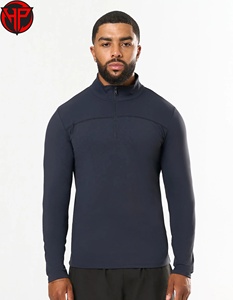 Sudadera con Cierre de Cremallera 1/4, Personalizada, Unisex, de Forro Polar, con Bordado 3D, Estampado, Tallas Grandes, Antibacteriana, de Secado Rápido - Product Image 1