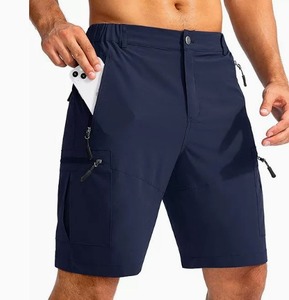 <b>Men</b> Solid Color <b>Cargo</b> <b>Shorts</b> Casual Utility <b>Shorts</b> Multi Pocket <b>Lightweight</b> Outdoor Workwear <b>Shorts</b> Custom Logo OEM Wholesale - Product Image 4