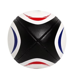 Balón de Rugby de la Mejor Calidad para Formación de Equipos, Balón de Rugby de Cuero PVC, Balón de Rugby de Tamaño Oficial para Jugar - Product Image 5