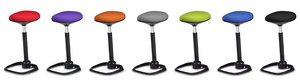 Colorful dinner <b>chair</b> restaurant <b>blue</b> bar stools - Product Image 6
