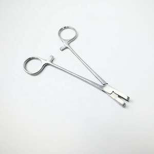 Pinzas Quirúrgicas para Tejidos, Pinza Quirúrgica de Acero Inoxidable, Instrumento Médico Reutilizable para Cirugía - Product Image 2