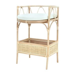 High Quality Rattan Newborn Baby Changing <b>Table</b> <b>Toddler</b> Furniture Nursery Room Woven Stand Factory Price Cheap Hot Sale Supplier - Product Image 1