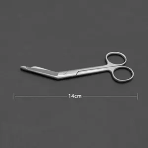 Tijeras Angulares de Acero Inoxidable para Vendajes, Pinzas Quirúrgicas para Cortar Cinta de Tela, Clase I - Product Image 2
