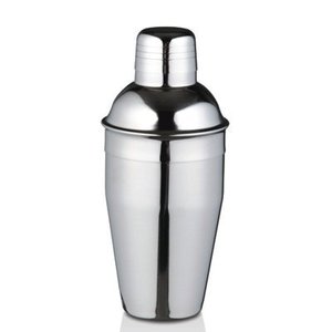 Coctelera de Cobre de 350 ml de Calidad Premium con Acabado Pulido de Acero Inoxidable, Botella Coctelera Recubierta de Cobre - Product Image 1