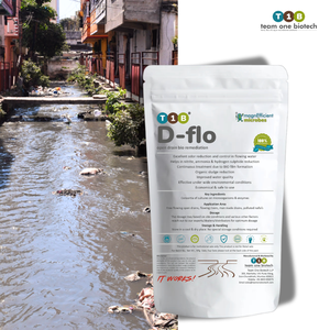 การบำบัดด้วยจุลินทรีย์ T1B D-Flo สำหรับน้ำเสียไหลและลดปริมาณของแข็งลอยตัว - Product Image 2