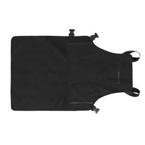 Cape de coiffure pleine longueur en tissu durable avec poches et sangles réglables pour usage professionnel - Product Image 3