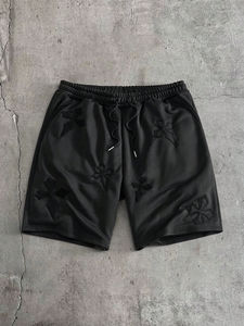 Ensemble t-shirt à manches courtes à col rond et short à cordon de serrage pour homme - Product Image 5