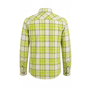 Men's Custom High Quality Loose Fit Heavyweight 100% Cotton Flannel <b>Shirts</b> Casual Plaid Breathable England Style Long-Sleeve - Product Image 3