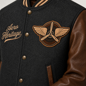 Chaqueta Varsity de Lana con Bordado Personalizado del Nombre del Equipo, Chaqueta Varsity de Béisbol, Marcas de Marca Privada - Product Image 5