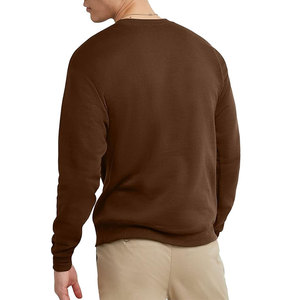 เสื้อสเวตเชิ้ตคอกลมผ้าฝ้ายฟลีซหนานุ่มคุณภาพสูง ทรงโอเวอร์ไซส์ สวมใส่สบาย ทรงปกติ เรียบง่าย แฟชั่นลำลอง แขนยาว - Product Image 2