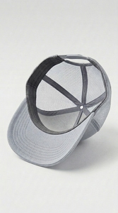 Casquette de baseball en coton lavé style trucker, dos en maille vintage, visière incurvée, ajustable, streetwear décontracté, broderie de logo personnalisée - Product Image 5