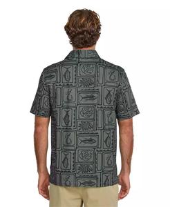 Quiksilver Polo uomo Regular Fit Fish Block | Quiksilver Waterman - Product Image 2