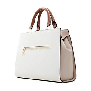 Blanco-Color más nueva moda 2023 venta al por mayor moda mujeres bolsos de hombro bolsos de mano de calidad superior diseño personalizado señoras bolso de cuero - Product Image 3