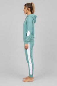 Nuevo Conjunto Deportivo Reversible para Mujer, Talla Grande, con Capucha, Casual, Transpirable, Ecológico y Ligero, para Invierno - Product Image 2
