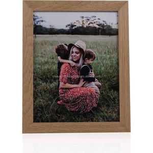 PineWood Classic Custom Size <b>Photo</b> <b>Frame</b> | Handmade Lightweight Wooden <b>Frame</b> for Wall Art & Personal Picture Display - Product Image 2