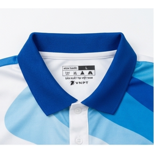 เสื้อโปโลโลโก้บริษัทแบบกำหนดเอง พิมพ์ลายแบบซับลิเมชั่น ผ้าโพลีเอสเตอร์ระบายเหงื่อ ชุดกีฬาแห้งเร็ว ชุดยูนิฟอร์มทีมสำหรับทุกเพศ - Product Image 3